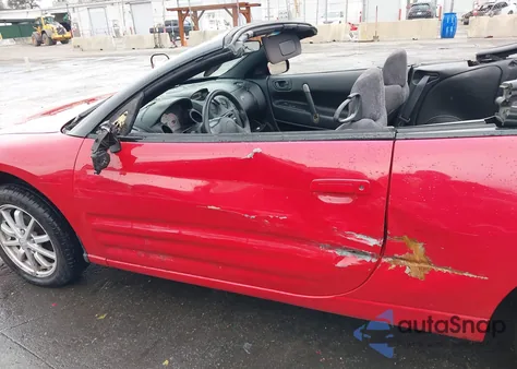 2001 Mitsubishi Eclipse Spyder Gs z USA, uszkodzony, nr VIN 4A3AE45G71E188262